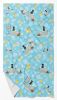 Black Standard Schnauzer in Bathtub Bath Towel Large Oversized Plush Fitness Body Towel, Ultra Soft Absorbent Quick Drying, 42"L x 24"W