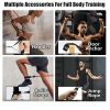 Multifunctional Push Up Board Home Strength Training Equipment With 15 Fitness Accessories Pilates Bar Resistance Band Roller Wheel Full Body Workout