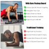 Multifunctional Push Up Board Home Strength Training Equipment With 15 Fitness Accessories Pilates Bar Resistance Band Roller Wheel Full Body Workout