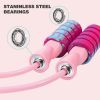 Jump Rope with 2 in 1 Training Adjustable Ropeless Skipping Rope Fitness Weighted, Adjustable Weighted Cordless Jumping Rope for Kids Men Women