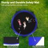 14FT Trampoline Set with Swing,Sports Fitness Trampolines with Enclosure Net, Recreational Trampolines for Outdoor Indoor