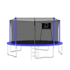 14FT Trampoline Set with Swing,Sports Fitness Trampolines with Enclosure Net, Recreational Trampolines for Outdoor Indoor