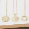 Titanium Steel Ins Cuban Chain Lion Coin Fitness Necklace